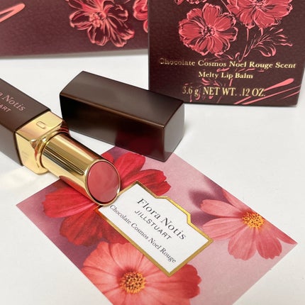 チョコレートコスモス ノエルルージュ メルティリップバーム/Flora Notis JILL STUART/リップバームを使ったクチコミ(9枚目)