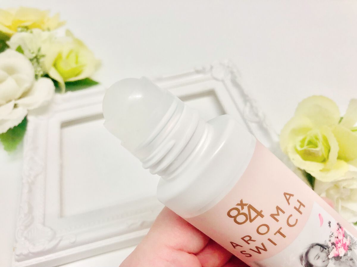 8x4 アロマスイッチ ロールオン パリスブーケの香り/8x4/デオドラント・制汗剤を使ったクチコミ(2枚目)