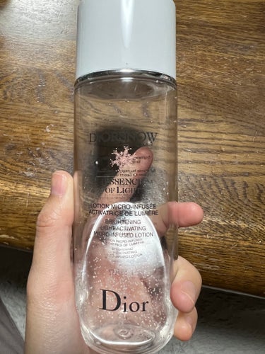 スノー ライト エッセンス ローション (薬用化粧水) (医薬部外品)/Dior/化粧水を使ったクチコミ（1枚目）