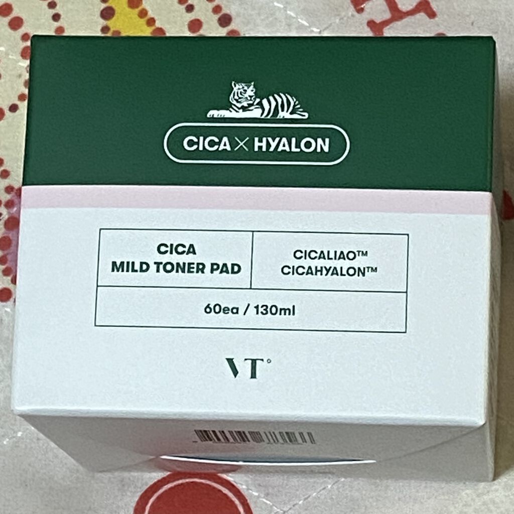 CICA マイルドトナーパッド/VT/トナーパッドを使ったクチコミ（1枚目）