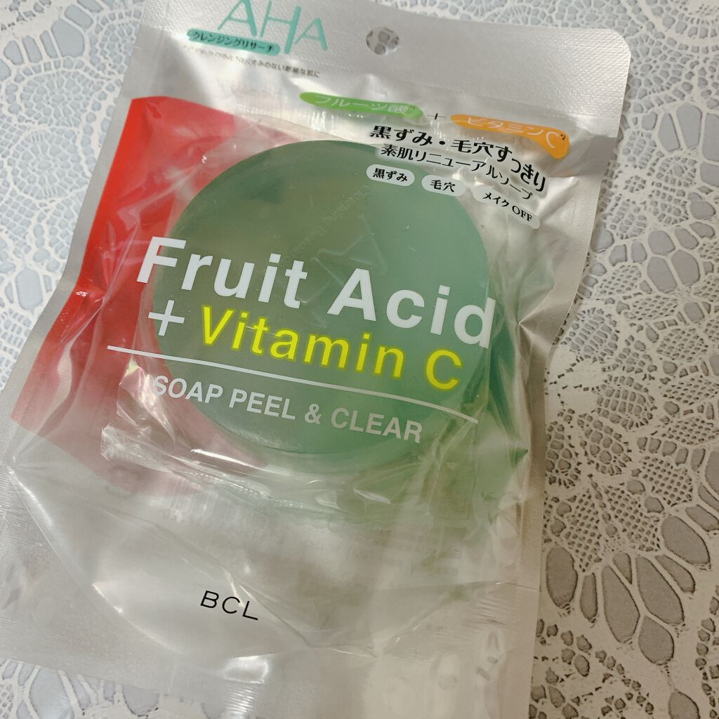 ソープ ピール&クリア/クレンジングリサーチ/洗顔石鹸を使ったクチコミ(1枚目)