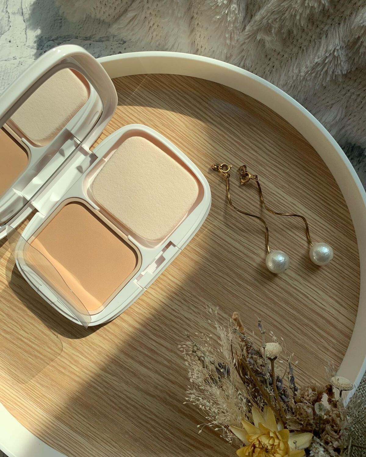 パウダーファンデーション/media luxe/パウダーファンデーションを使ったクチコミ(1枚目)