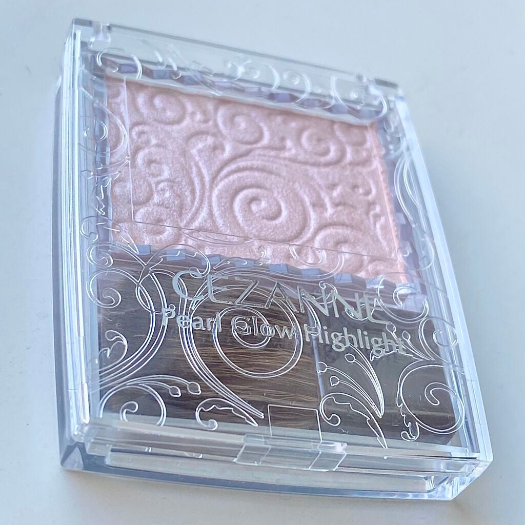 パールグロウハイライト/CEZANNE/パウダーハイライトを使ったクチコミ(2枚目)