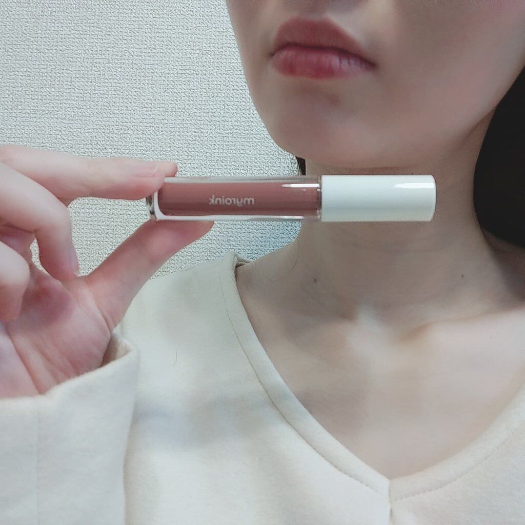 カラーフォーミーリップティント 06 プレッピーテラコッタ/myroink/リップティントを使ったクチコミ（2枚目）