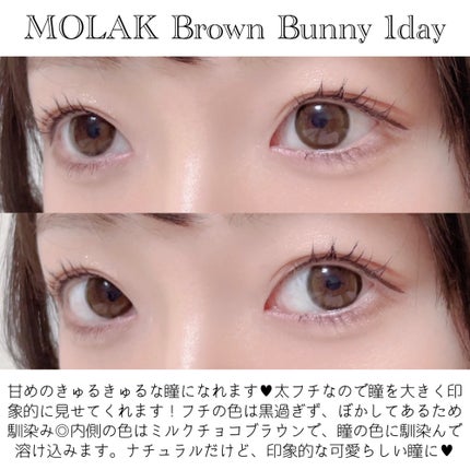 MOLAK 1day/MOLAK/ワンデー(1DAY)カラコンを使ったクチコミ(4枚目)