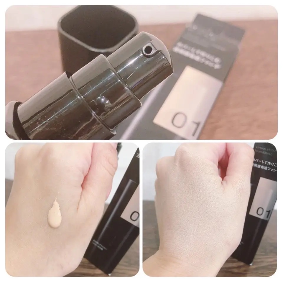 ケイト バーチャルスキンメイカー/KATE/リキッドファンデーションを使ったクチコミ（2枚目）