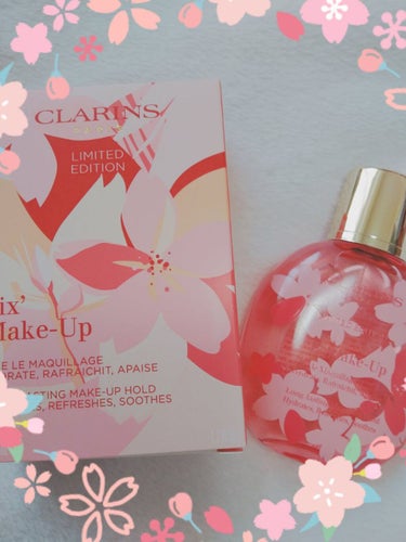 フィックス メイクアップ サクラ/CLARINS/ミスト状化粧水を使ったクチコミ（1枚目）