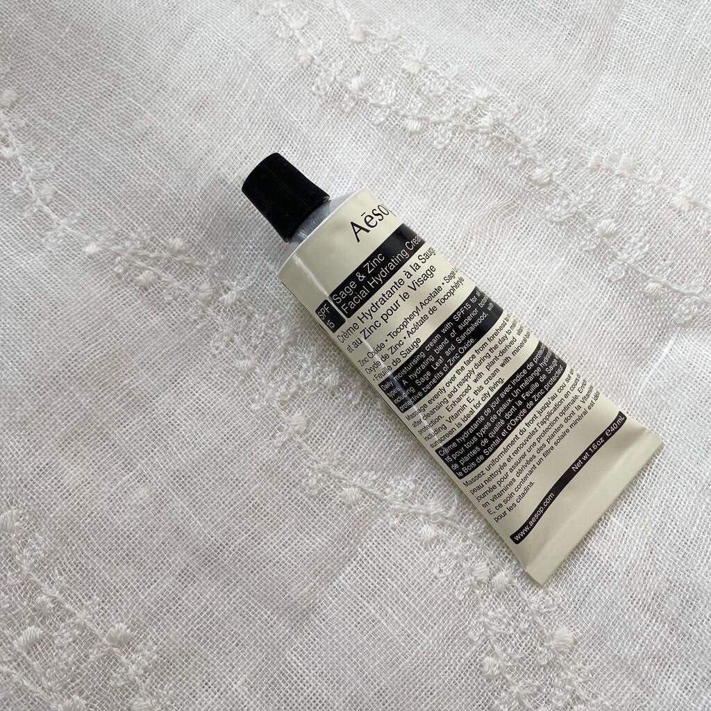 フェイシャルハイドレーティングクリームSPF15/Aesop/化粧下地を使ったクチコミ(1枚目)