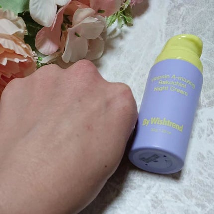 ビタミンA-mazingバクチオールナイトクリーム/By Wishtrend/フェイスクリームを使ったクチコミ(4枚目)