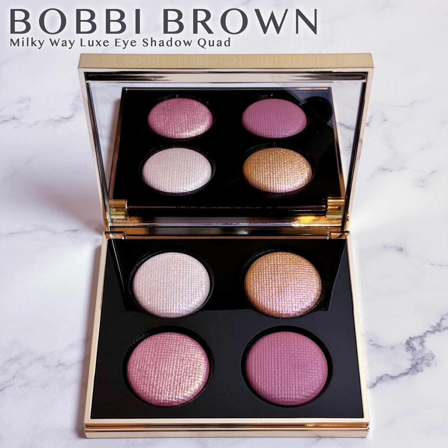 リュクス アイシャドウ クォード グロウ ウィズ ラブ コレクション ミルキー ウェイ リュクス アイシャドウ クォード/BOBBI BROWN/アイシャドウパレットを使ったクチコミ（1枚目）