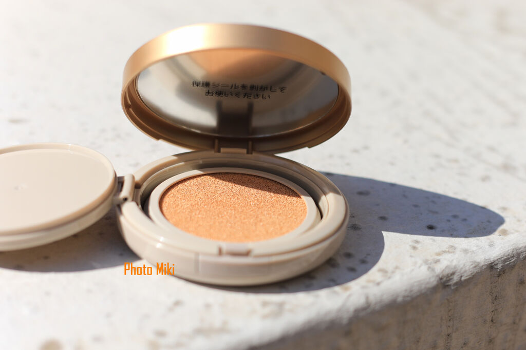 ミネラルグロウスキンクッション/エトヴォス/クッションファンデーションを使ったクチコミ（1枚目）