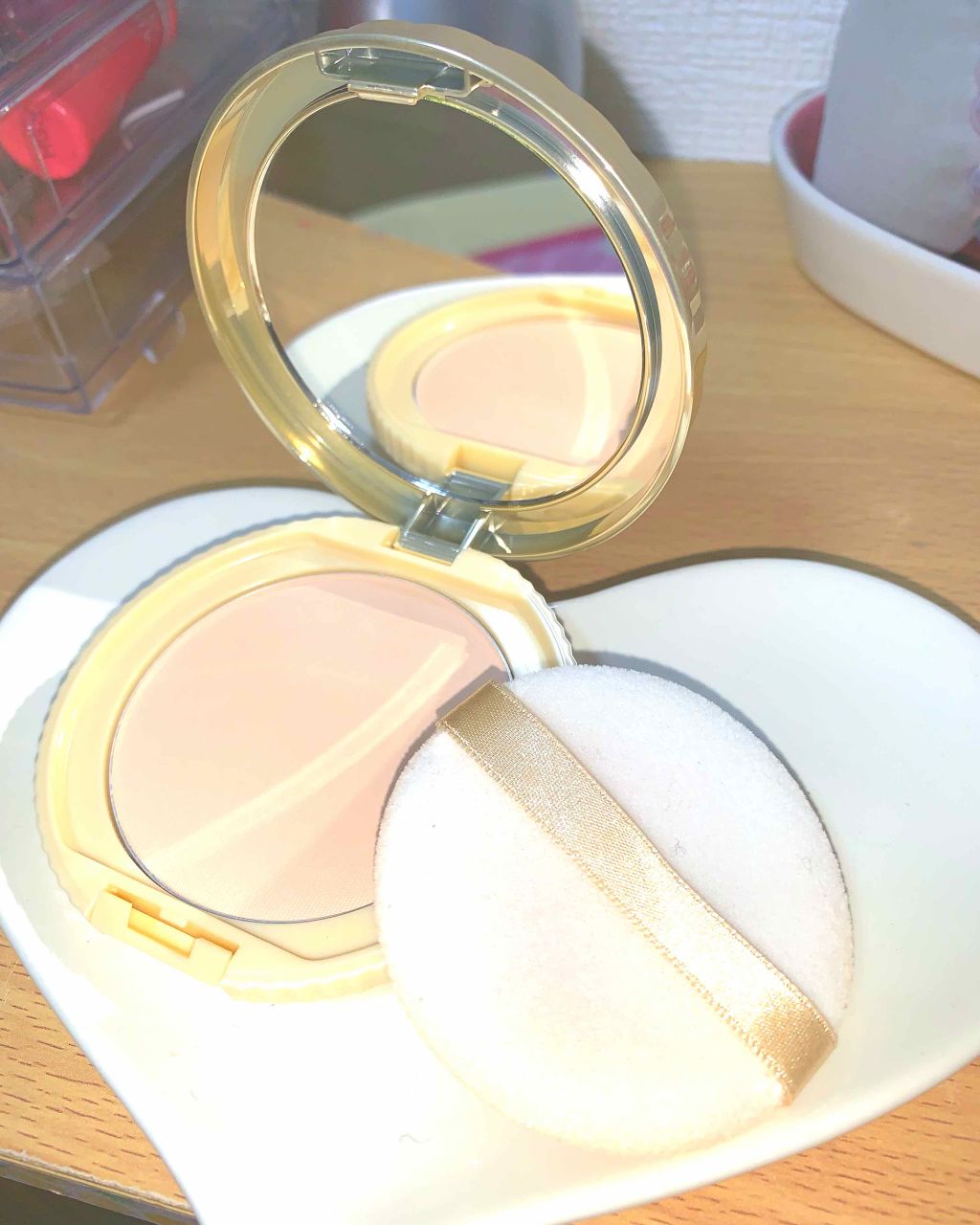 【旧品】マシュマロフィニッシュパウダー/キャンメイク/プレストパウダーを使ったクチコミ(1枚目)