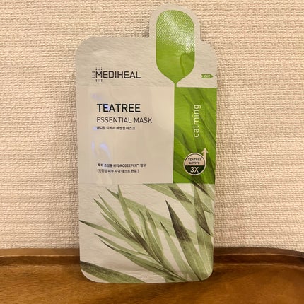 ティーツリー エッセンシャルマスクカーミングモイスチャー/MEDIHEAL/シートマスク・パックを使ったクチコミ(1枚目)