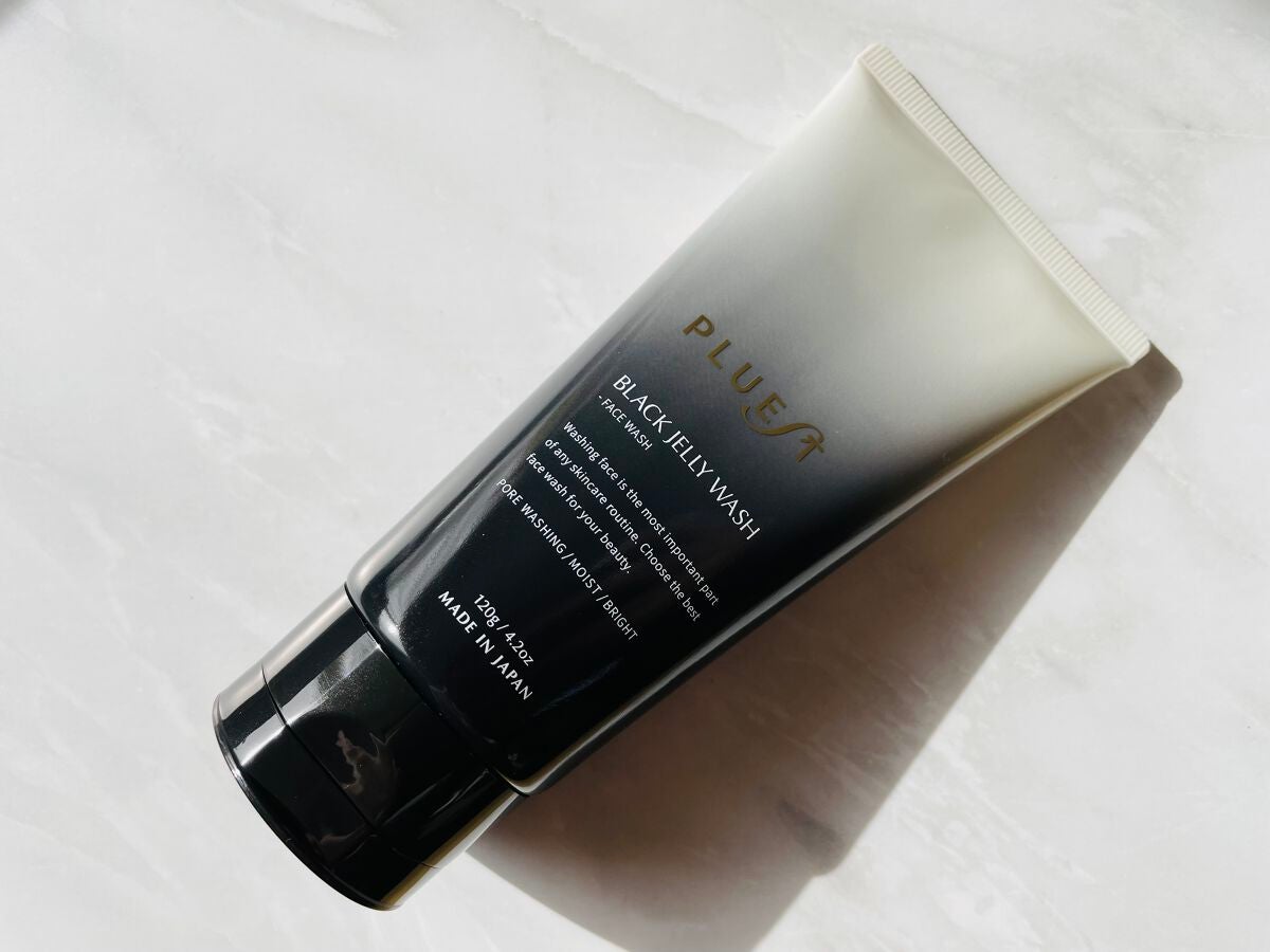 BLACK JELLY WASH(ブラックジェリーウォッシュ)/PLUEST/その他洗顔料を使ったクチコミ(1枚目)