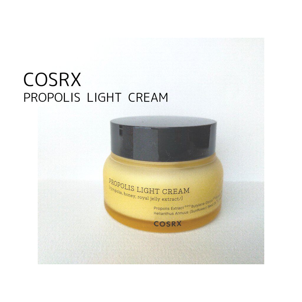 フルフィットプロポリスライトクリーム/COSRX/フェイスクリームを使ったクチコミ（1枚目）