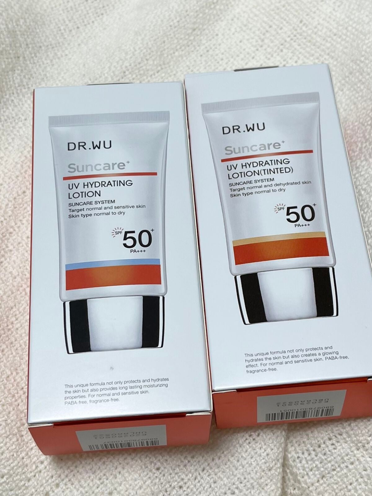 サンスクリーン+モイスト(色付き)<日焼け止め>/DR.WU/日焼け止めローションを使ったクチコミ(5枚目)