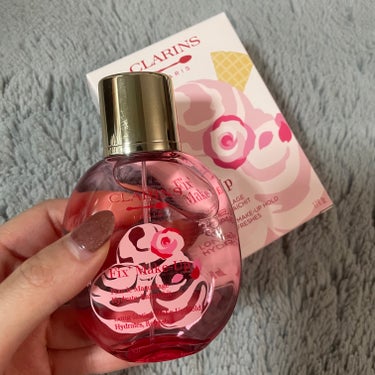 フィックス メイクアップ 50ml/CLARINS/ミスト状化粧水を使ったクチコミ（1枚目）