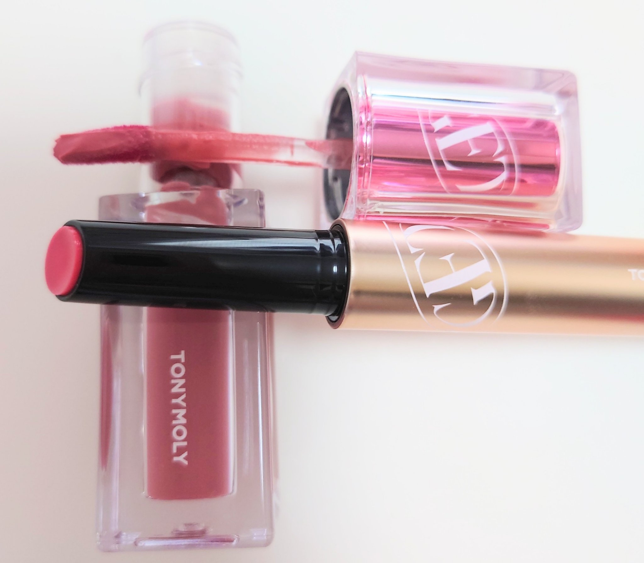 ゲットイットティント ウォーターフルバター/TONYMOLY/リップティントを使ったクチコミ（3枚目）