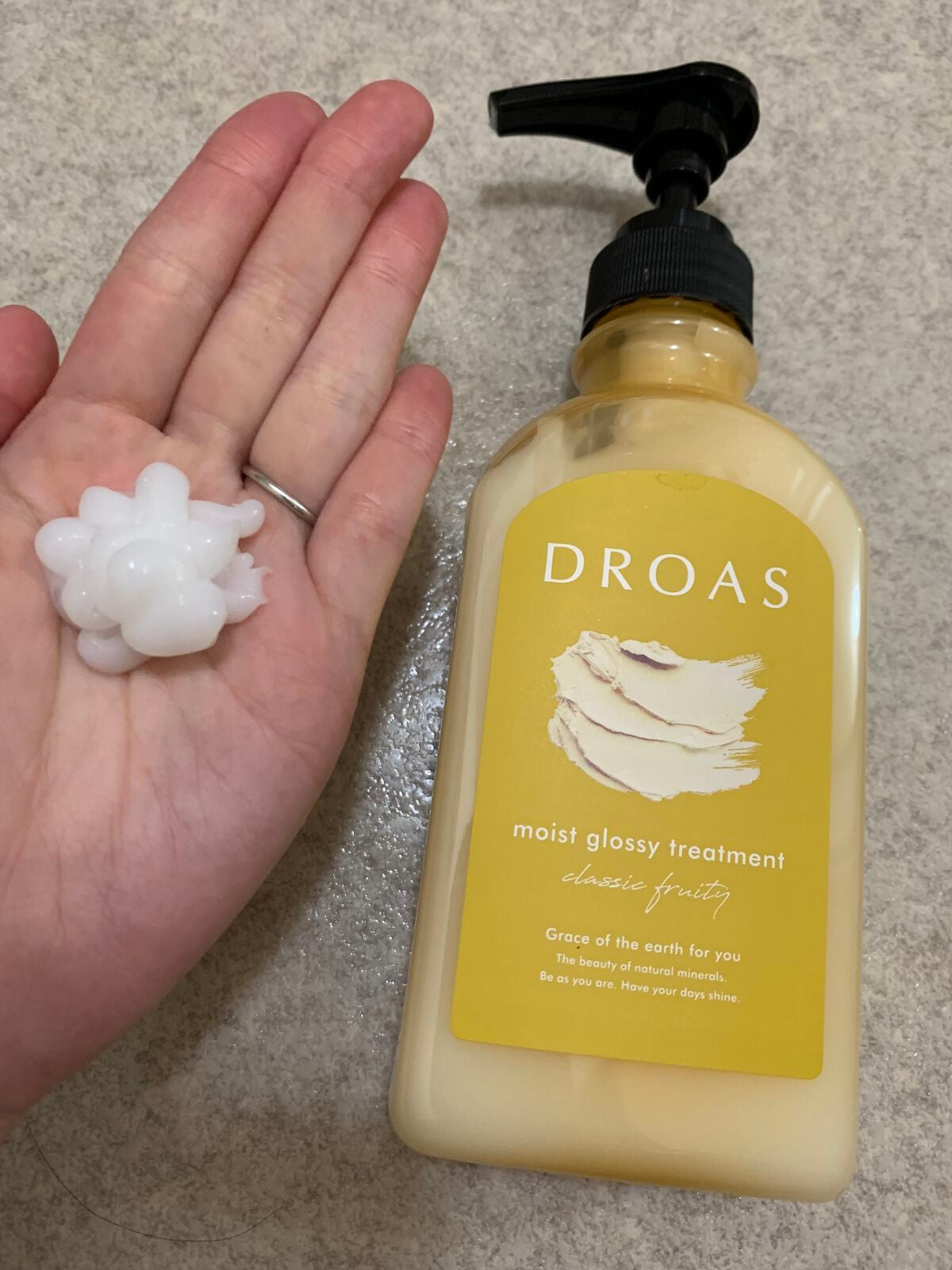 モイストグロッシーシャンプー/トリートメント/DROAS/市販シャンプーを使ったクチコミ(3枚目)