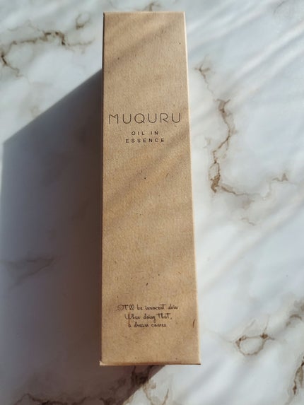 オイルインエッセンス/MUQURU/ブースター・導入液を使ったクチコミ(4枚目)