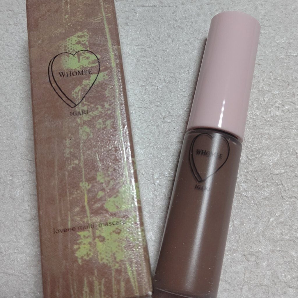 マルチマスカラ/WHOMEE/眉マスカラを使ったクチコミ(1枚目)