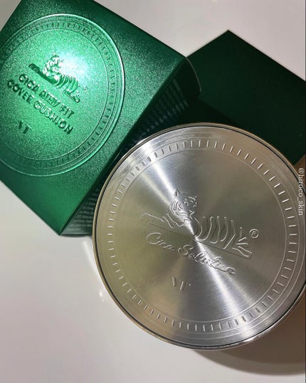 CICA エアリーフィットカバークッション/VT/クッションファンデーションを使ったクチコミ(8枚目)