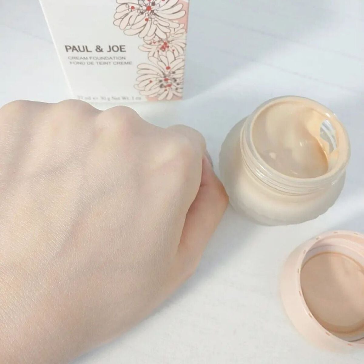 フォンダン クリーム ファンデーション/PAUL & JOE BEAUTE/クリーム・エマルジョンファンデーションを使ったクチコミ(2枚目)