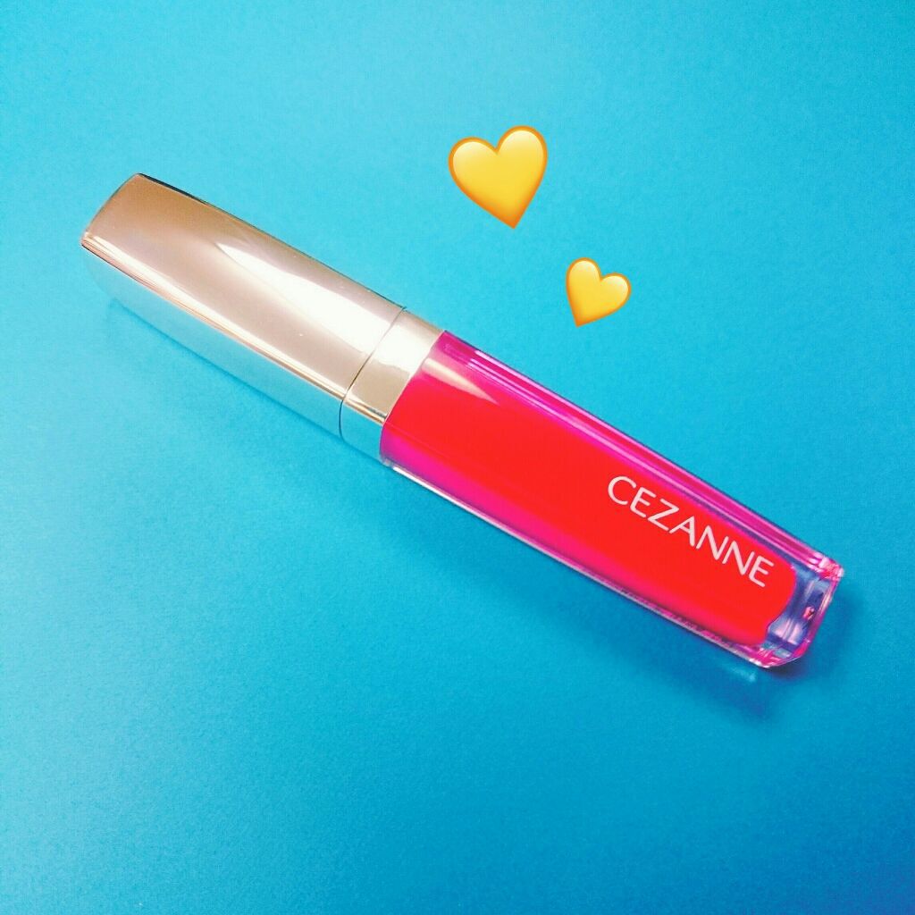ジェルグロスリップ/CEZANNE/リップグロスを使ったクチコミ（1枚目）