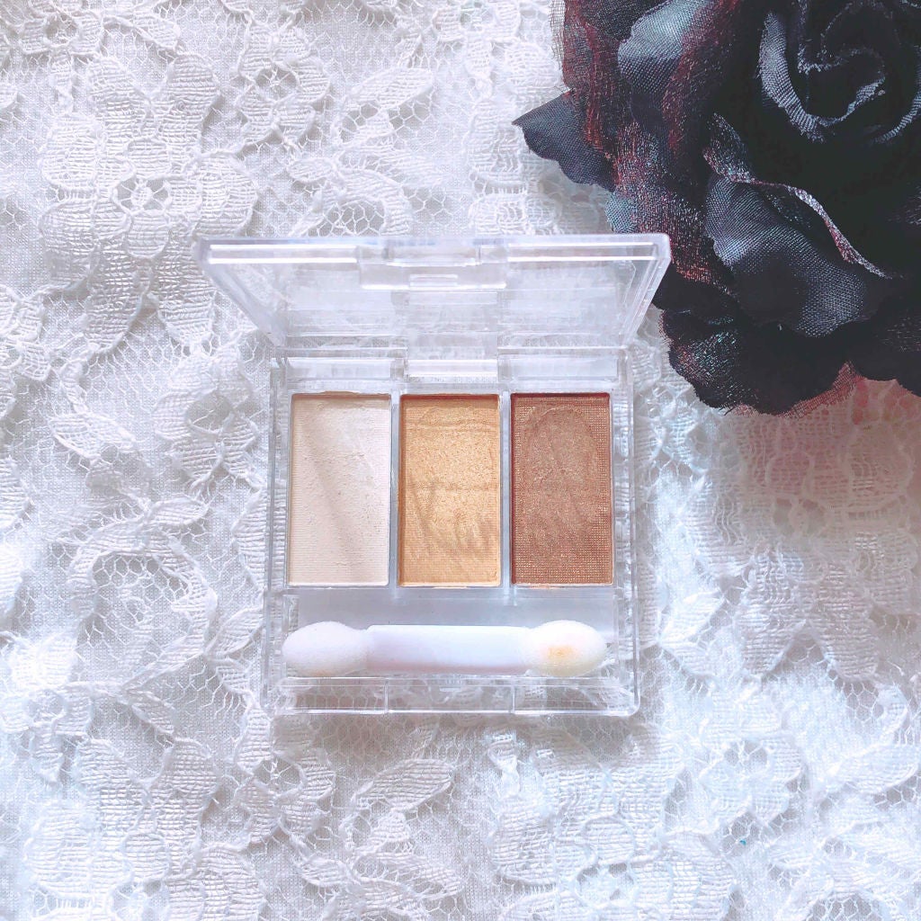 カンコレアイシャドウ/DAISO/アイシャドウパレットを使ったクチコミ(1枚目)