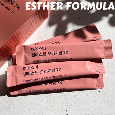 ヨエスターエラスチンオリジナル７X/ESTHER FORMULA/美容サプリメントを使ったクチコミ（1枚目）