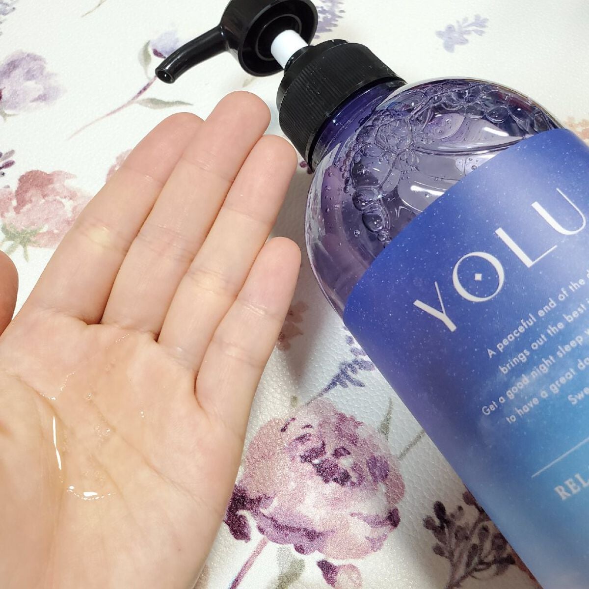 リラックスナイトリペア シャンプー/トリートメント/YOLU/市販シャンプーを使ったクチコミ(3枚目)