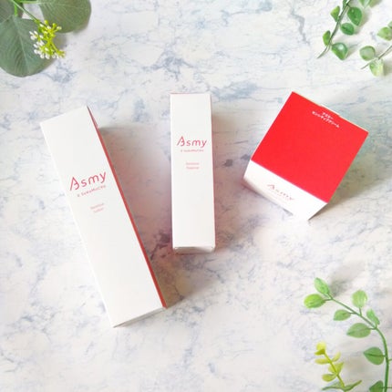 Asmy アズミー センシティブローションのクチコミ「Asmy3点セット をお試しさせていただきました。
敏感肌のための次世代エイジングケア(*1).....」(1枚目)