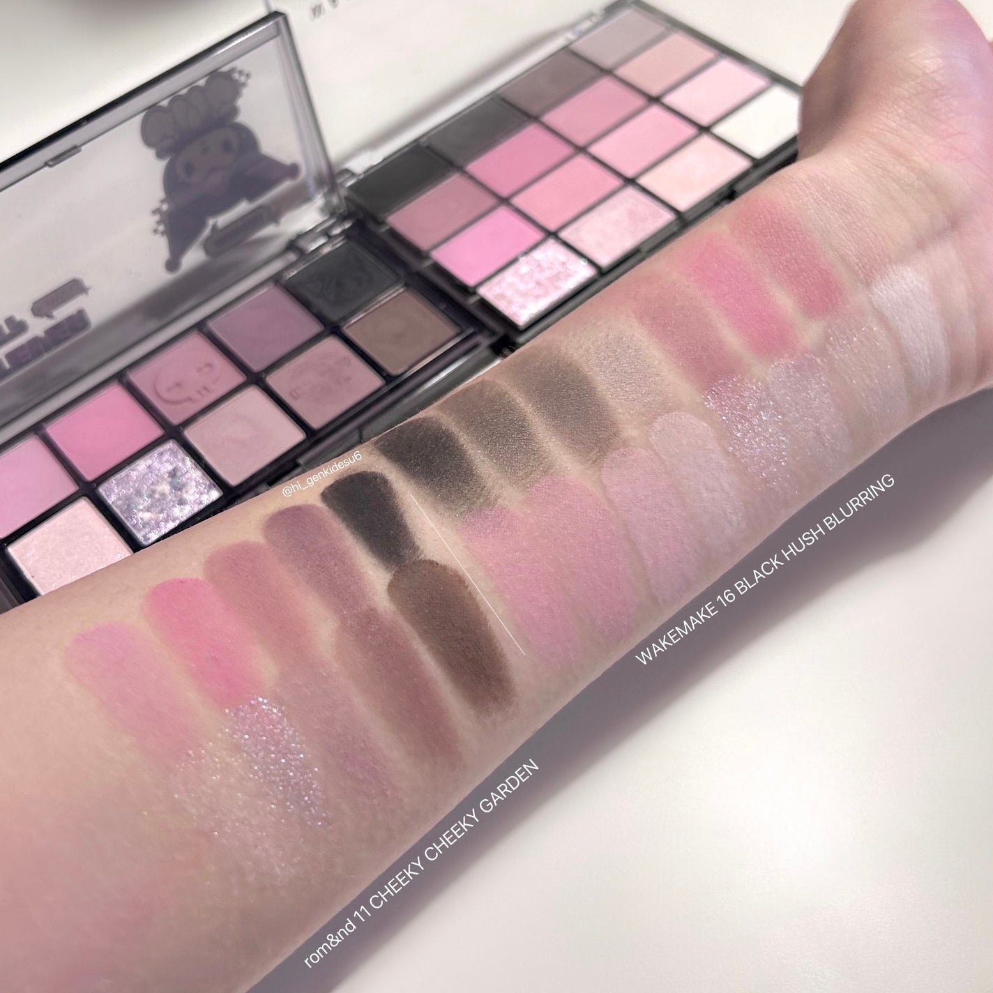 ベターザンパレット/rom&nd/アイシャドウパレットを使ったクチコミ(4枚目)