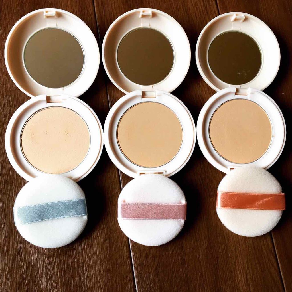 ミネラルBBパウダー BU（ブライトアップ） 通常版（本体）/毛穴パテ職人/プレストパウダーを使ったクチコミ（2枚目）