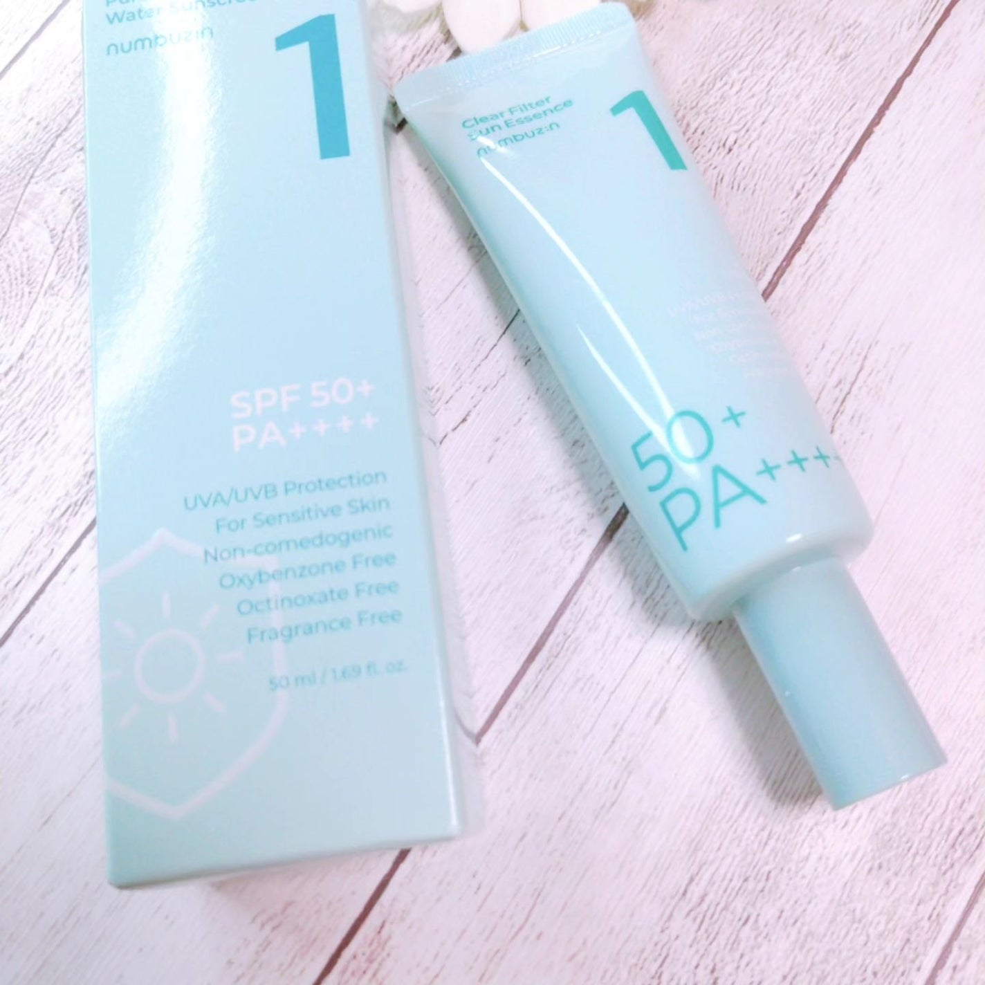 1番 青草水分コーティングUVクリーム/numbuzin/フェイスクリームを使ったクチコミ(1枚目)