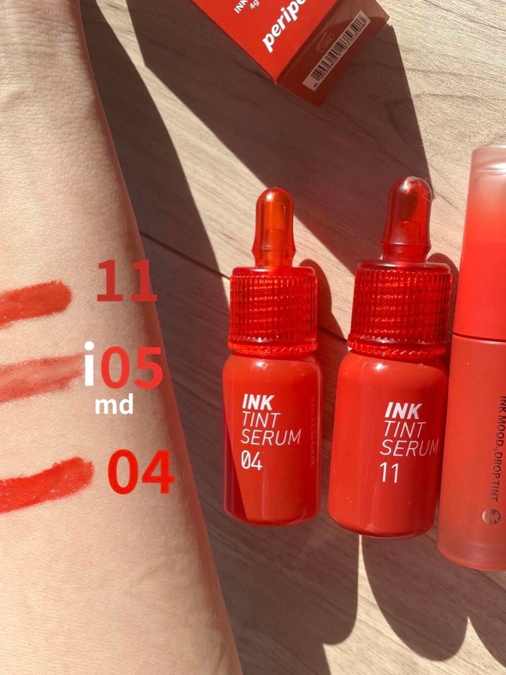 インクティントセラム/PERIPERA/口紅を使ったクチコミ(2枚目)