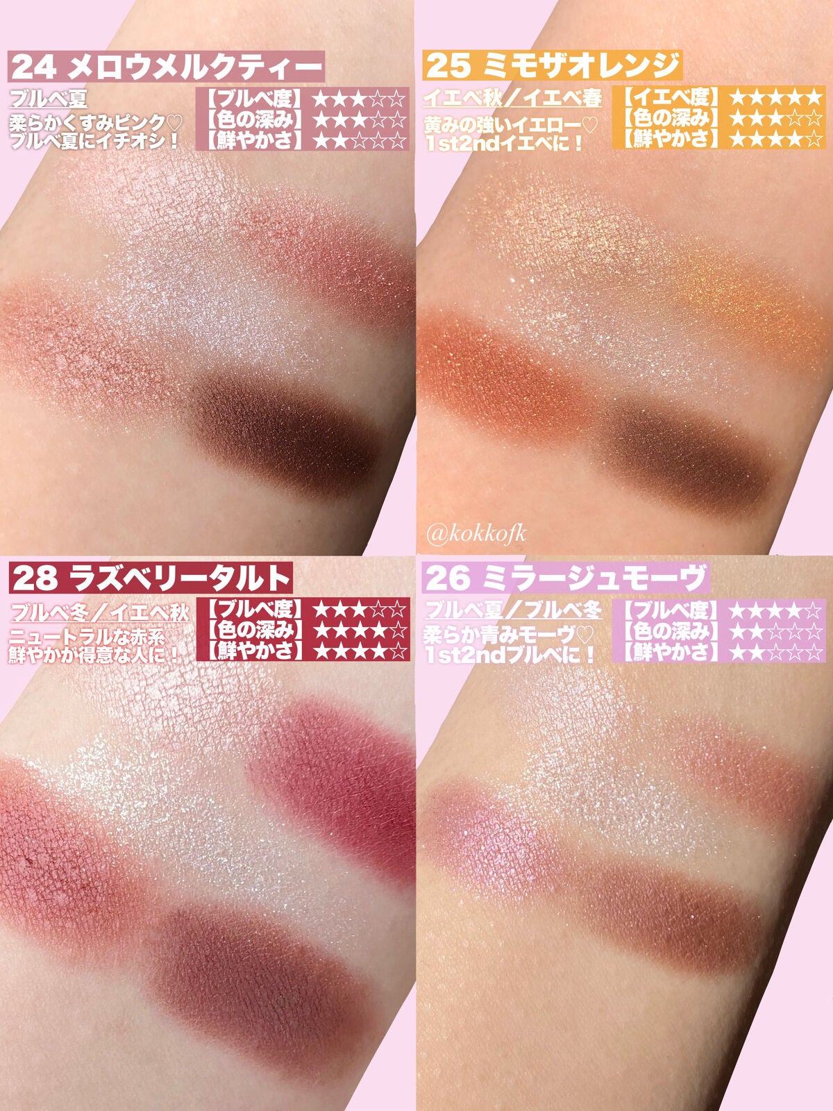 パーフェクトスタイリストアイズ/キャンメイク/アイシャドウパレットを使ったクチコミ(4枚目)