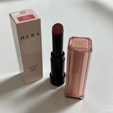 【使った商品】
HERA センシュアル ヌードバーム💄
 #174 MUTE PINK

【商品の特徴】
長時間の潤い持続！
透明感のあるテクスチャーでしっかりと発色！

【使用感】
保湿力のあるうるっ