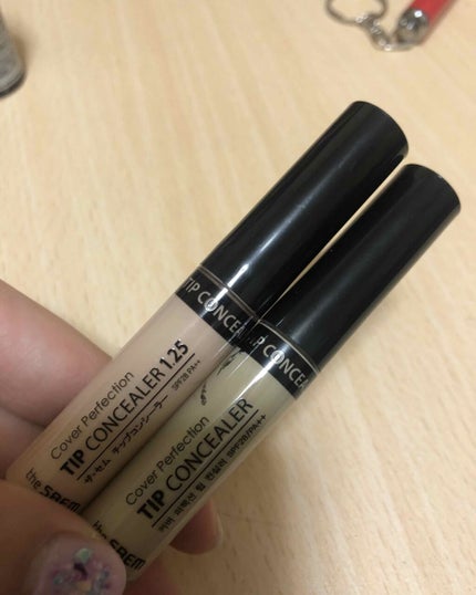カバーパーフェクション チップコンシーラー/the SAEM/リキッドコンシーラーを使ったクチコミ(1枚目)