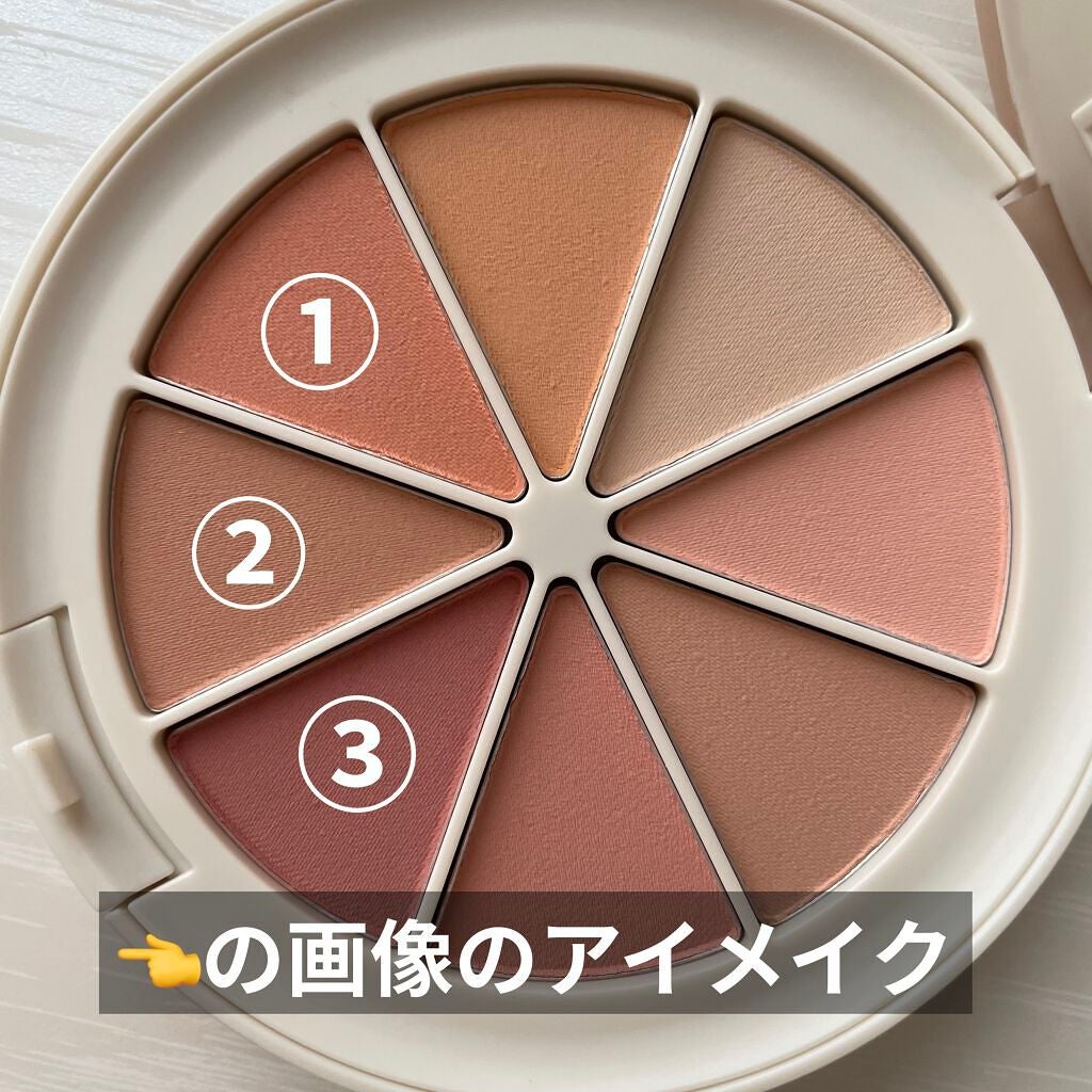 ミドルトーンアイシャドウコレクターパレット/Laka/アイシャドウパレットを使ったクチコミ(7枚目)