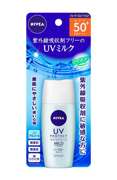 試してみた ニベアuv プロテクトウォーターミルク マイルド ニベア Lips