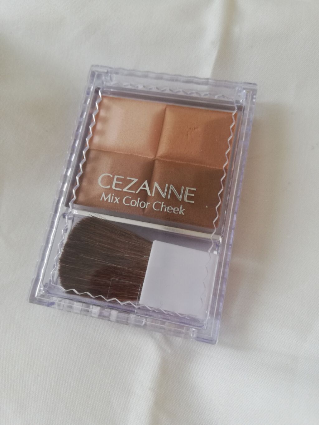 ミックスカラーチーク/CEZANNE/パウダーチークを使ったクチコミ（2枚目）