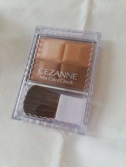 ミックスカラーチーク/CEZANNE/パウダーチークを使ったクチコミ(2枚目)