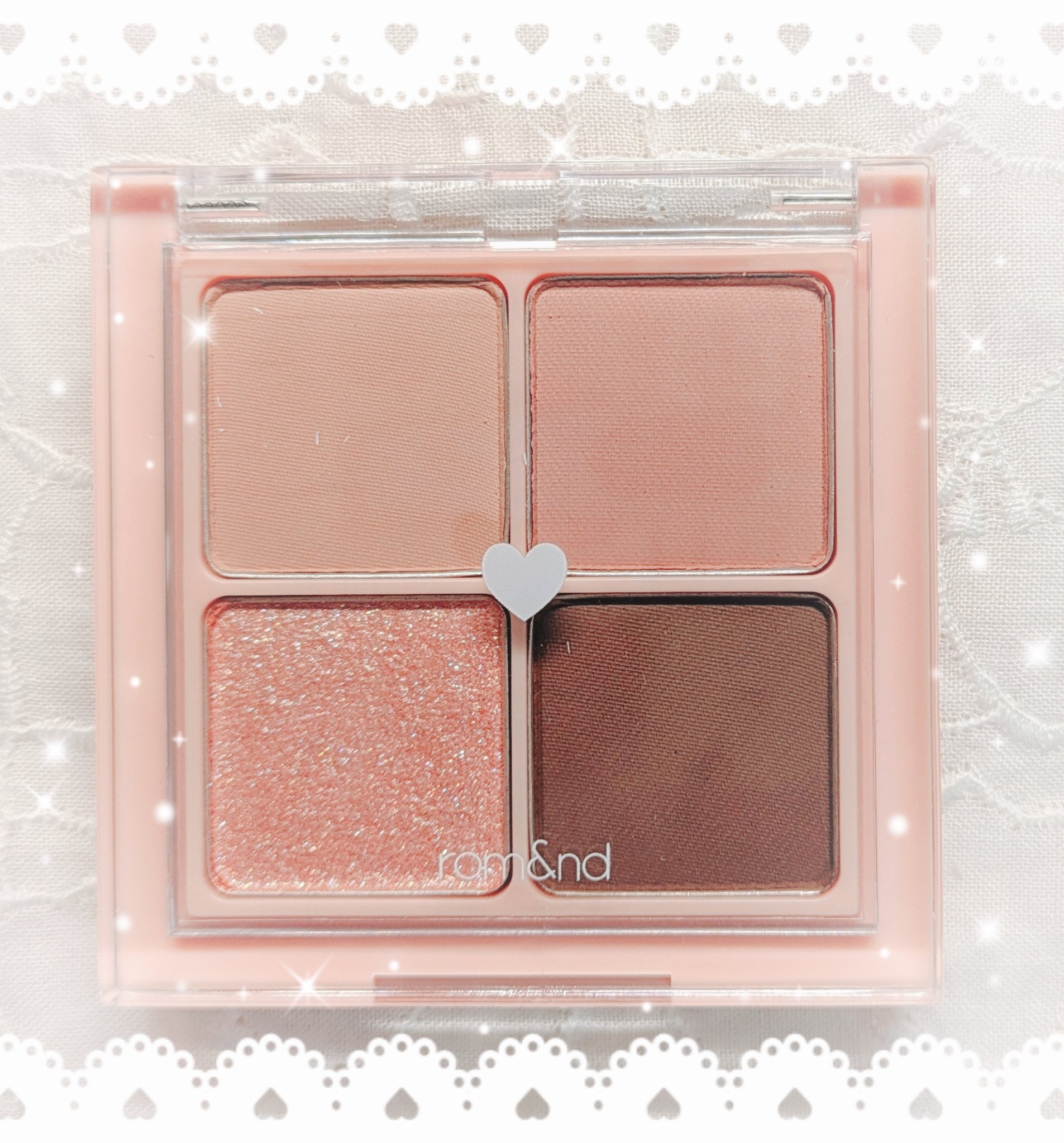 ベターザンアイズ/rom&nd/アイシャドウパレットを使ったクチコミ（2枚目）