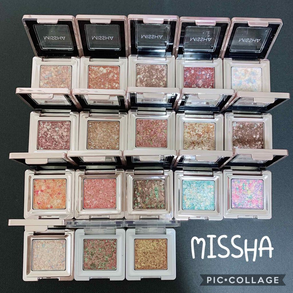 ミシャ モダンシャドウグリッタープリズム まとめ売り MISSHA(ミシャ)「モダンシャドウ グリッタープリズム」12色を