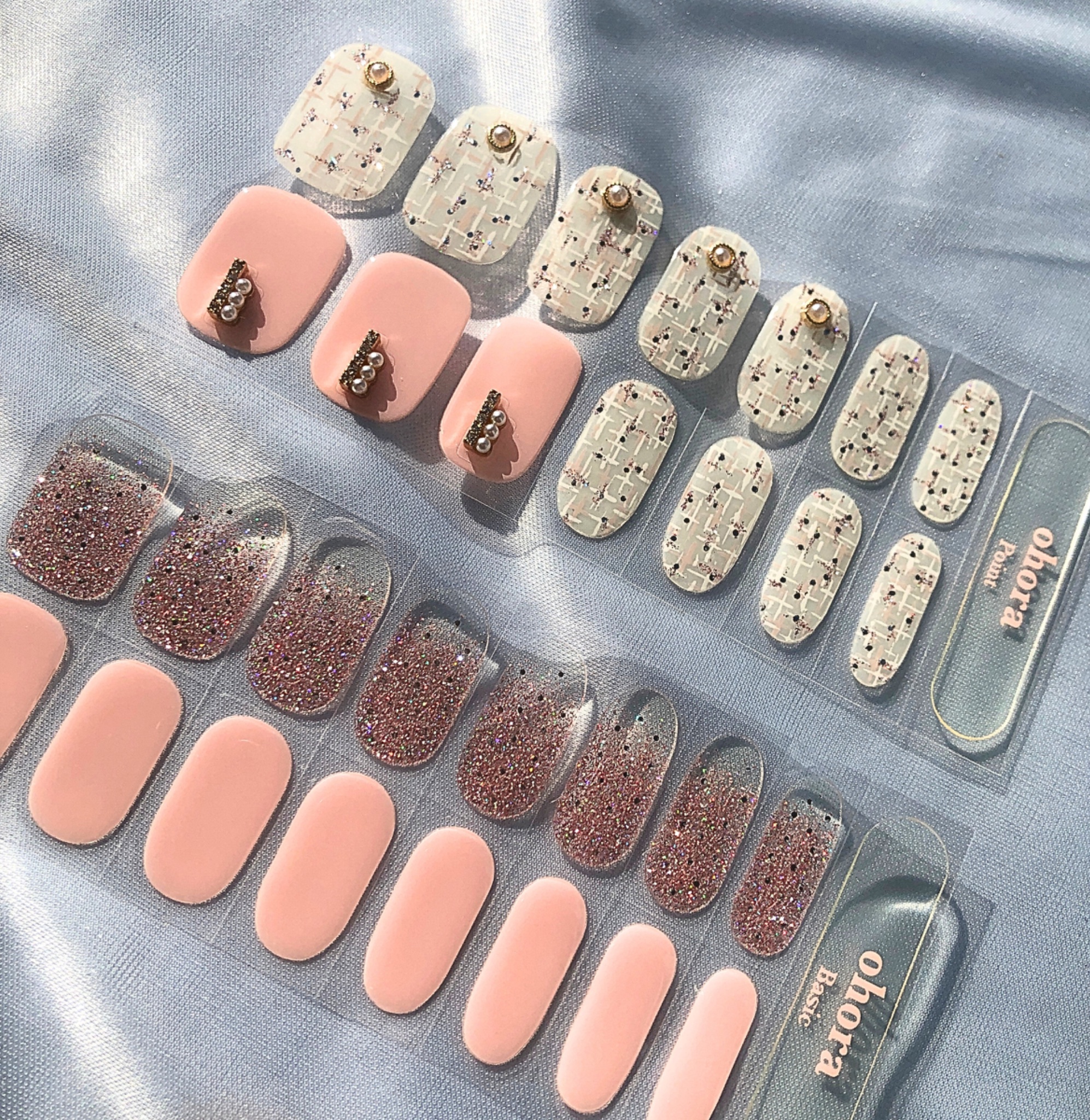 セミキュアジェルネイル（ハンド）/ohora/ネイルシールを使ったクチコミ（2枚目）