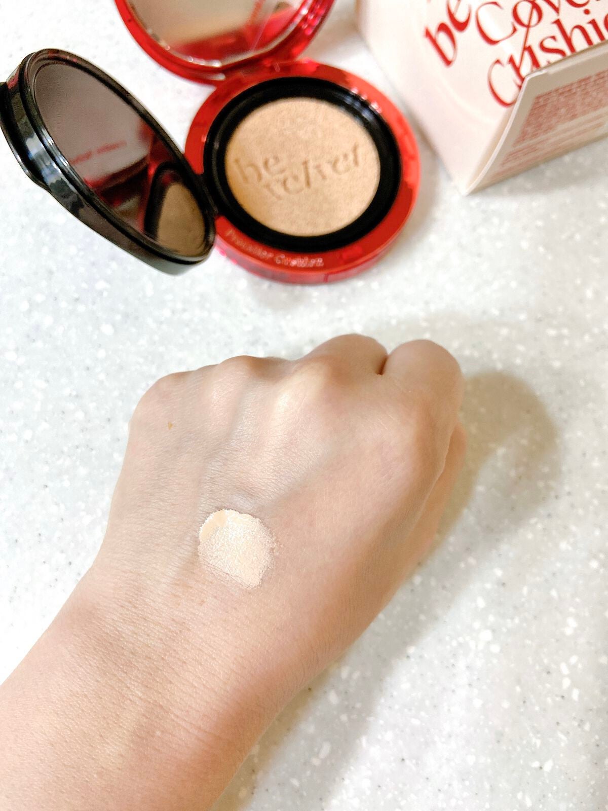 プロテーラービーベルベットカバークッション/espoir/クッションファンデーションを使ったクチコミ(5枚目)