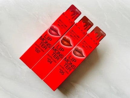 リップモンスター スフレマット/KATE/口紅を使ったクチコミ(2枚目)