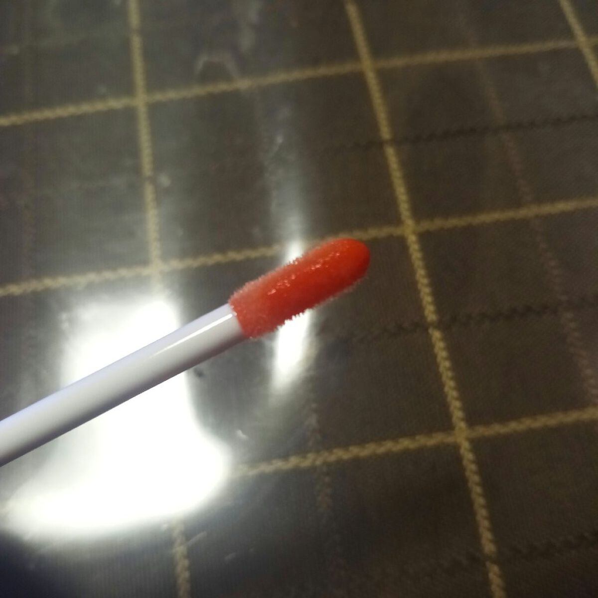 プランプカラーリップ 02オレンジレッド/CHOOSY/リップグロスを使ったクチコミ（2枚目）