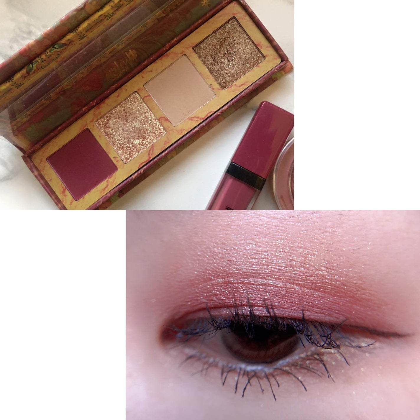 あゆみ on LIPS 「・\#todaysmake/・アイシャドウ☑#GIRLCULT..」(2枚目)